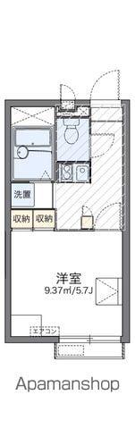 レオパレスイーストⅡ(1K/2階)の間取り写真