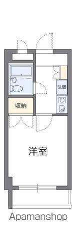 レオパレスRXコスモM(1K/2階)の間取り写真