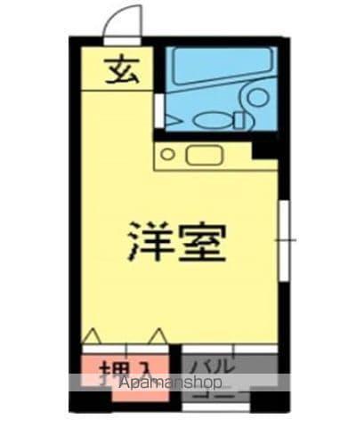 コンフォート乃ぞみ(ワンルーム/6階)の間取り写真