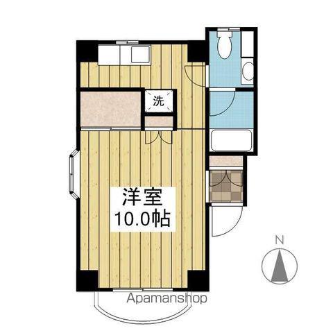 リアトリス御幸(1K/4階)の間取り写真