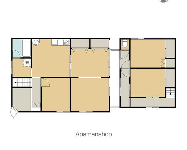 東武鉄道野田線 岩槻駅 徒歩16分 2階建 築50年(4DK/2階)の間取り写真