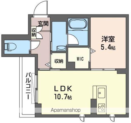 デパーチェ中浦和(1LDK/2階)の間取り写真