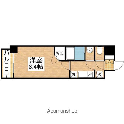 SーRESIDENCE今池BELETA中(1K/2階)の間取り写真
