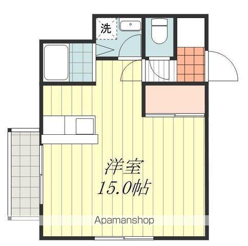 エスペランサ土居田(ワンルーム/5階)の間取り写真