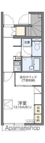 レオネクストグロリア(1K/1階)の間取り写真
