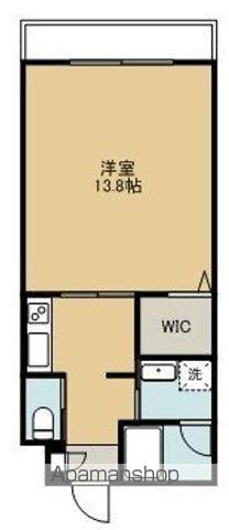 グランデ クレシタ 葵町(1K/5階)の間取り写真