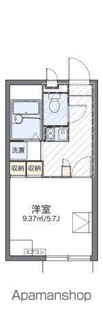 レオパレスルトゥール(1K/2階)の間取り写真