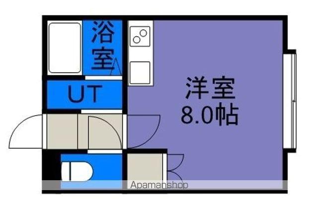 タフトマンション(ワンルーム/4階)の間取り写真