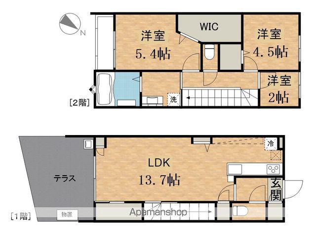 城址の杜(3SLDK)の間取り写真