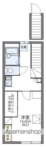 レオパレス金剛沢(1K/2階)の間取り写真