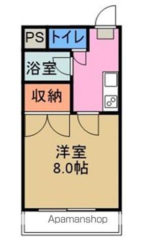GRレジデンス高屋(1K/2階)の間取り写真