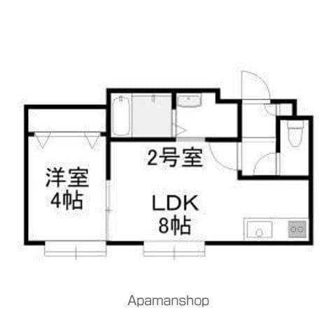 セルグレース北郷(1LDK/3階)の間取り写真