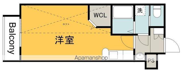 KATAYAMABLDG19(ワンルーム/12階)の間取り写真