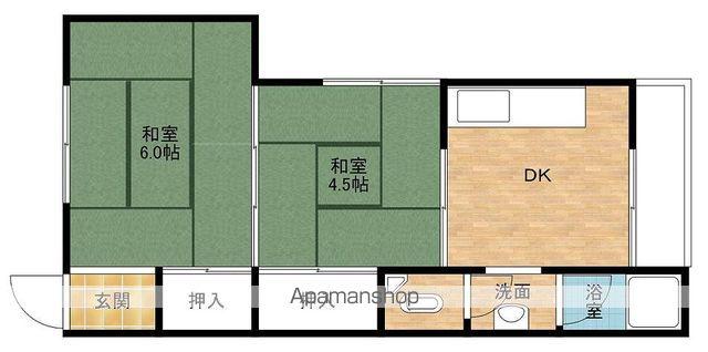 マスターズエル高師浜5805(2K/3階)の間取り写真