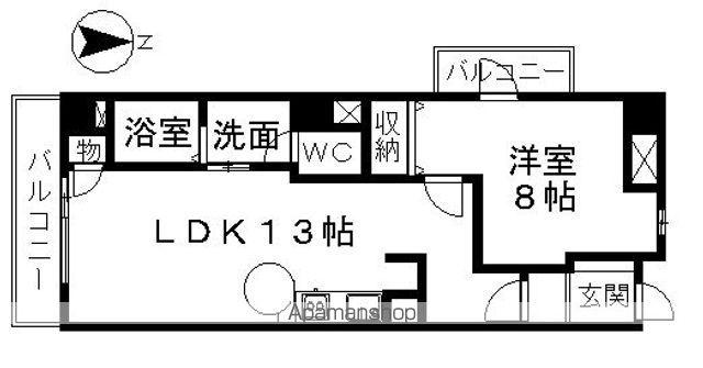 SK PLACE(1LDK/5階)の間取り写真