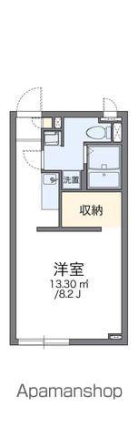 アルク比佐津R7(1K/1階)の間取り写真