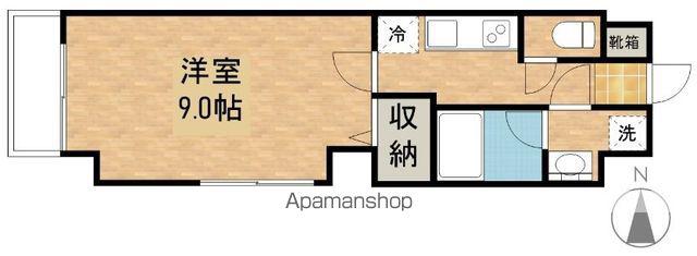ピアスマート医大東(1K/7階)の間取り写真