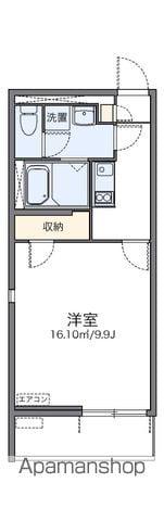 レオネクスト菜の花(1K/2階)の間取り写真