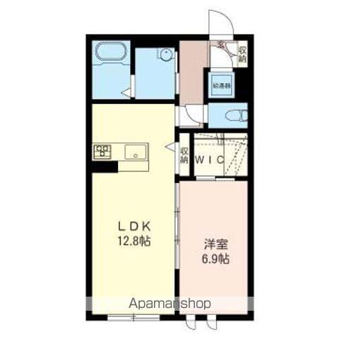 サンセール(1LDK/1階)の間取り写真