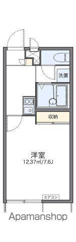 レオパレスマルミズ(1K/1階)の間取り写真