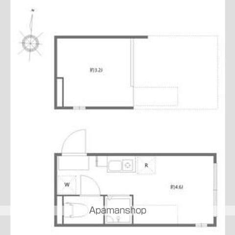 レインパレス西大島(ワンルーム/1階)の間取り写真