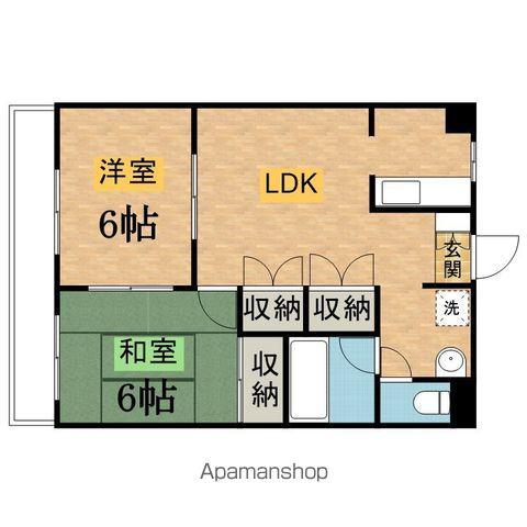 パドーレエスペランサ(2LDK/3階)の間取り写真