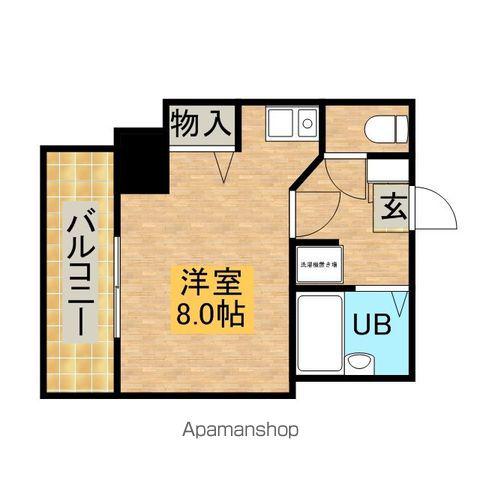 グレイス吹上(ワンルーム/5階)の間取り写真