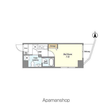 DELCCS西池袋(1K/10階)の間取り写真