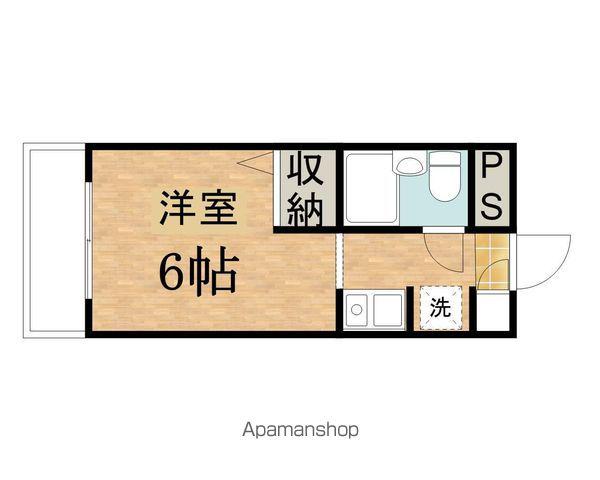 ジョイフル聖蹟桜ヶ丘(ワンルーム/4階)の間取り写真