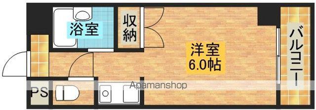 レジデンス曽根(1K/5階)の間取り写真