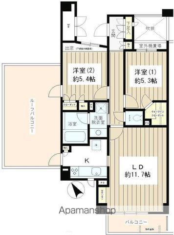 ピュアステージ千歳船橋 5階階 間取り