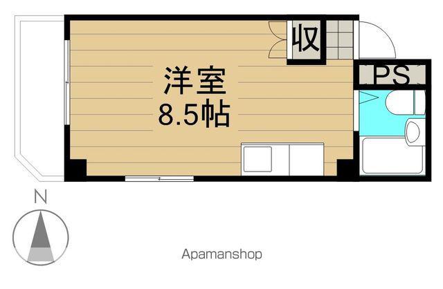 メイゾン西港(ワンルーム/3階)の間取り写真