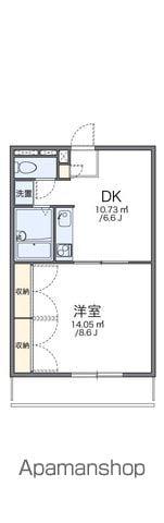 レオパレスはませんA(1DK/3階)の間取り写真