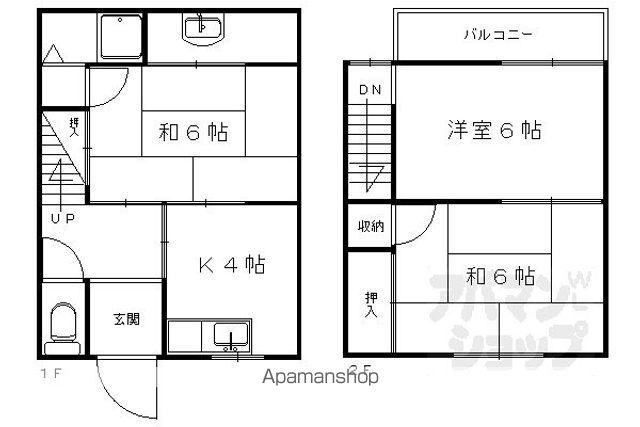 鏡石町11(3DK)の間取り写真