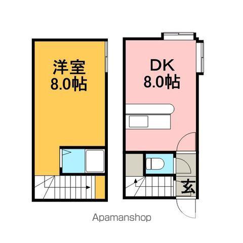 ライフステージN26(1LDK/2階)の間取り写真