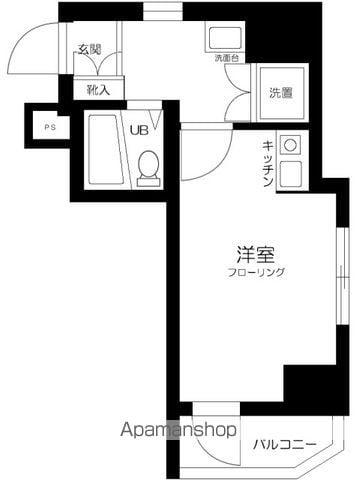 日興パレス大森PART2(ワンルーム/7階)の間取り写真