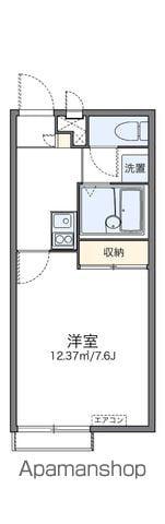 レオパレスピュアⅢ(1K/2階)の間取り写真