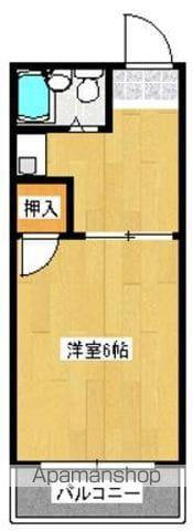 コート片原町(1K/2階)の間取り写真