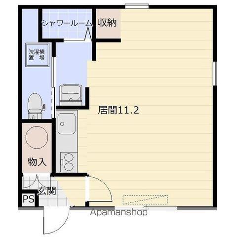 センタービレッジ813(ワンルーム/2階)の間取り写真