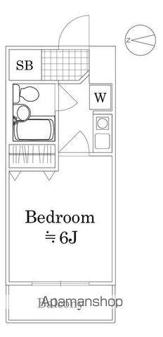 ライオンズマンション錦糸町第8(1K/8階)の間取り写真