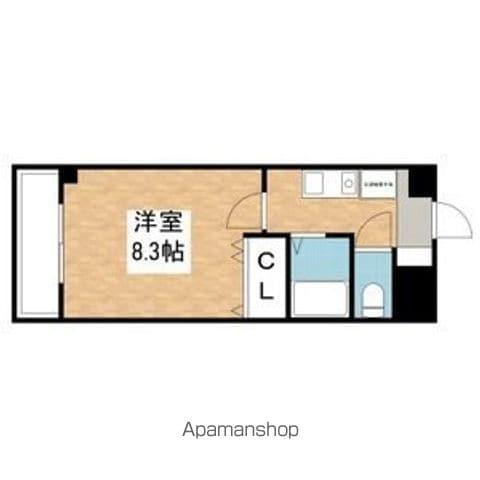 マ・メゾン吹上(1K/2階)の間取り写真