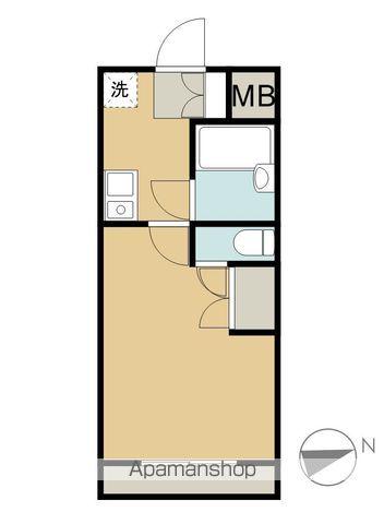 メゾンエスポワールⅡ(1K/3階)の間取り写真