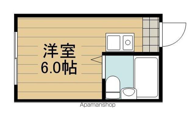 パークビレッジ(ワンルーム/1階)の間取り写真