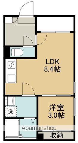 REGALEST SAKURA 1(1LDK/3階)の間取り写真
