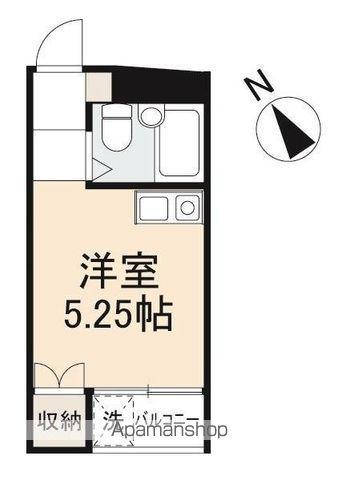 アーバンコート亀岡(ワンルーム/3階)の間取り写真