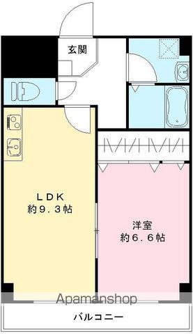 アンジュリヴェール(1LDK/1階)の間取り写真