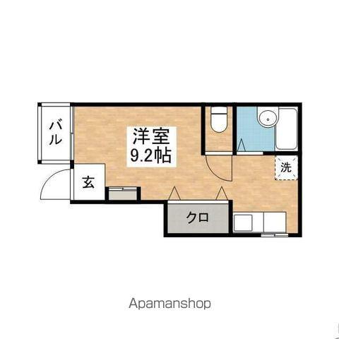 リーフハウス上水南 1階階 間取り