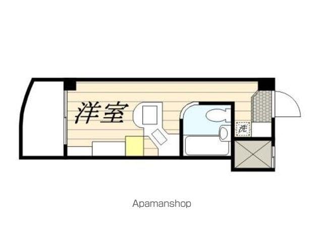 ラ・パルフェ・ド・立川NO1(ワンルーム/2階)の間取り写真