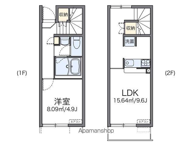 レオネクスト大久手Ⅲ(1LDK/1階)の間取り写真