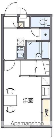 レオパレスユアーズⅡ(1K/2階)の間取り写真